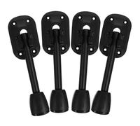 NOLITOY 4 Piezas Patas de Mesa Plegables de Hierro de Patas para Muebles Resistentes y Fáciles de Instalar Compatibles con Escritorios Mesas de Café y Comedores