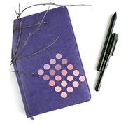 NOLITOY 4 Piezas Pegatinas Adhesivas PP para Diario de Viaje y Scrapbook Diseño de Puntos Colores Surtidos Decoración Ligera y Portátil para Manualidades y Álbumes