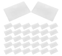 NOLITOY 40 Piezas Fundas Autoadhesivas Transparentes para Etiquetas 6X10 CM, 40 Unidades, Portaetiquetas Reutilizables de PVC para Organización en Oficina, Almacenamiento y Exhibición de