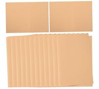 NOLITOY 45 Hojas papel kraft bolsas de papel decoraciones de fiesta vitela Gel de construcción de de marrón ramo de de embalaje es de Light Brown