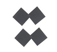 NOLITOY 4pares of Non- Shoe Pads for High Heels Wear-resistant Stickers Reduce Noise and Stability Slippery