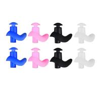 NOLITOY 4pares of Silicone Swimming Ear Plugs for Kids Reusable and Comfortable Ear