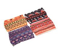 NOLITOY 4piezas Cintas De Pelo Para Mujer Diademas Africanas Para Deportes y Diario