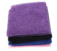 NOLITOY 4piezas Esponjas Espalda Toallita Exfoliante Cepillo Limpiador De Africana Para Baño Práctico Exfoliante De Espalda