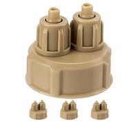 NOLITOY 4piezas Tapas de Botellas DIY para Sistema de Acuario Tapa de Botella de Reactor de Bricolaje Accesorios de Acuario para Uso Tanques de Peces