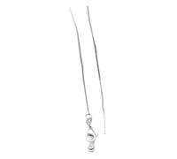 NOLITOY 5 Piezas Cadena Ajustable para Hacer Joyas Collares y Pulseras DIY Gargantilla Metálica Delicada para Mujer Cadena Bisutería Fina