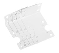 NOLITOY 5 Piezas Soporte Metálico para Filtro de Agua Montaje Fijo Pared Diseño Ahorra Espacio Alta Resistencia para Sistemas de Purificación Domésticos
