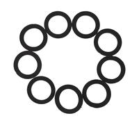 NOLITOY 50 Arandelas de Goma para Barras y Mancuernas, Anillos de Bloqueo Giratorio para Levantamiento de Pesas, Accesorios de Entrenamiento de Fuerza, Kit de 50 Piezas para Fitness