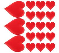 NOLITOY 500 Piezas Confeti en Forma de Corazones de Esponja Rojo, Pétalos 3d para Decoración de Bodas, San Valentín y Fiestas Románticas, Adecuado para Mesa y Manualidades