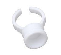 NOLITOY 500 Piezas sostenedor del anillo tazas de tinta anillo de tinta anillos de tinta tazas de anillo de pigmento gel de plantilla de taza de tinta contenedor de pigmento