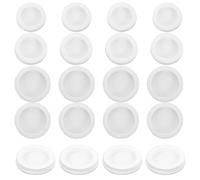 NOLITOY 50pcs Piggy Bank Stoppers, Replacement Round Money Saving Box Plug Silicone Seal For Coin Jar Piggy Bank Accessories Various Sizes