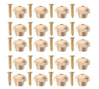 NOLITOY 50piezas Alfileres de Rosca Cierres de Metal para Broches Insignias Solapas Dijes Bolsos Ropa Vaqueros Botones Accesorios de Insignias de Metal