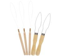 NOLITOY 5piezas Agujas Para Enhebrar Herramienta Para Bordar Cuentas Materiales Duraderos Fácil De Enhebrar Para Bricolaje y Joyería