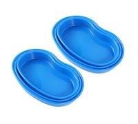 NOLITOY 6 Bandejas Abs para Organización y Dispensación de Medicamentos - Bandejas Pequeñas, Medianas y Grandes (2 Unidades Cada Tamaño) - Organizador Médico Compacto para Carrito