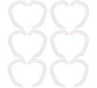 NOLITOY 6 Pares De Correctores De Pabellón Auricular Para Ñiño Silicona Blanca, Soporte Para Orejas Prominentes Infantiles, Almohadillas Suaves Para Corrección Auricular y Uso Cómodo Diario