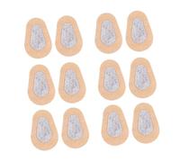 NOLITOY 6 Pares de Oculares Elásticos de Tela No Tejida, Absorbentes Buena Permeabilidad para Cuidado y Descanso Ojos Varios estilos
