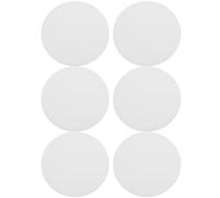 NOLITOY 6 Piezas Difusor de Pantalla para Lámpara LED Downlight Plano de Acrílico Blanco Instalación Fácil y Difusión Uniforme de Luz para Espacios Comerciales y Oficinas