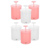 NOLITOY 6 Piezas Espumador Facial para Limpiador de Cara Material Pp, Genera Espuma y Burbujas Ricas, Diseño Simple y Estilizado para Uso en Casa y Viajes al Aire Libre