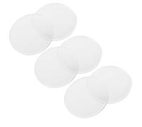 NOLITOY 6 Piezas Lentes Ópticos Doble Convexos para Enseñanza de Física Compactos y Duraderos para Experimentos de Laboratorio y Ciencia Educativa