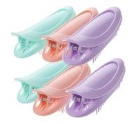 NOLITOY 6 Piezas Pinza para Peinar el Cabello Rulos Voluminizadores sin Rastro para Mujeres Herramienta para Pinzas de Cabello Rizado de Raíz para Crear Rulos Grandes Color Aleatorio