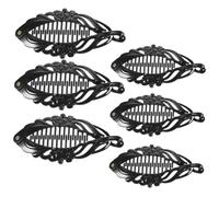 NOLITOY 6 piezas Pinzas para Cabello Diseño de Pez y Flores Clips Simples y Ligeros para Mujer Accesorios para Fiestas y Diario sin Marcas ni Deslizamiento para Peinados Elegantes