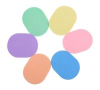 NOLITOY 6piezas Borla Limpiadora Facial Reutilizable Esponjas Limpiadoras Exfoliantes y Desmaquillantes Para Uso Doméstico De Discos De Esponja Rostro