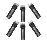 NOLITOY 6piezas Botellas Aplicadoras De Para Cabello De Diseño y Peine Para Tinte De Cabello Para Casa y Salón