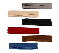 NOLITOY 6piezas Diadema De Yoga Elástica Antideslizante Cinta Pelo Deportiva Que Absorbe El Sudor Para Practicar Yoga y Ejercicios Casa