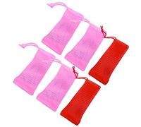NOLITOY 6piezas Limpiador Facial de Limpiadora Bolsa de Jabón para Hacer de Jabón Uso Baño y Ducha Material de Duradero Color Aleatorio