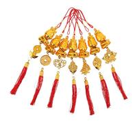 NOLITOY 7 Piezas Colgantes Chinos Año Caballo Decoración Hogar Feng Shui Bonsái Adornos Suerte para Festival Primavera