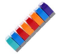 NOLITOY 8 Piezas Coloridos para Aula Educativos para Profesores Estampillas de Retroalimentación para Estudiantes Útiles Escolares para Evaluaciones y Motivación el Aprendizaje