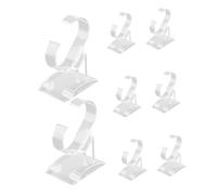 NOLITOY 8 piezas Soporte Expositor de Joyas C Ajustable para Pulseras Relojes y Brazaletes Diseño Elegante para Uso Hogar Viaje y Comercio