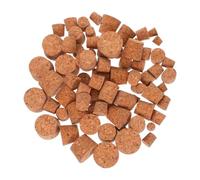 NOLITOY 80 Piezas Tapones de Corcho Cónicos Surtidos Unidades Tapones de Vino Reutilizables para Botellas Pequeñas y Frascos DIY Sellado Natural Flexible para Manualidades y Uso Doméstico