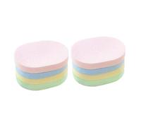 NOLITOY 8piezas Esponjas Limpieza Facial Suaves Para Quitar Maquillaje y Limpiar Piel Tapas Faciales Exfoliantes Cepillos Faciales Portátiles Colores Surtidos Adecuadas Para Uso Diario y v