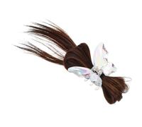 NOLITOY Accesorio De Cabello De Moño Desordenado Clips De Garra Para Peinado De Coleta Alta Peluca Creativa De Nido De Gallina Para Fiestas y Disfraces Para Mujeres