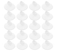 NOLITOY Accesorio Resistente 20 Ventosas Fijadoras 2,5 Cm Diámetro X 2 Cm Altura Fijación Segura para Mangueras de Oxígeno de Acuario para Bomba de Aire para Tubos de Aire en Peceras