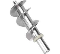 NOLITOY Accesorio Tornillo para Picadora de Carne Eléctrica, Pieza de Acero Inoxidable Estructura Profesional para Uso en Cocina Habitual