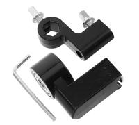 NOLITOY Accesorios para Pedal de Bombo con Abrazadera Adaptador de para Doble Pedal Eje de Transmisión Compatible con Batería Jazz Incluye Llave para Montaje Sencillo