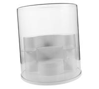 NOLITOY Acrylic Dustproof Display Cabinet For Miniature Figures and Collectibles Sturdy Transparent Storage Case For Action Figure Shelf Organizer