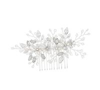 NOLITOY Adorno De Boda De Aleación Peine Cristales Accesorio De Pelo Para Novia