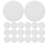 NOLITOY Almohadillas Buena Absorción Negras de Algodón para Colgantes Aromáticos 50 y Minimalistas Prácticas para Disfrutar Aceites Esenciales Lugar