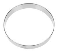 NOLITOY Anillo Resistente al Calor y Fácil de Limpiar Pizza Redondo para de Acero Inoxidable Adecuado para Hornear en Cocina y Repostería