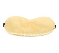 NOLITOY Antifaz para Dormir de Imitación de Seda Dorado con Adorno de Tiara para Novia y Damas de Honor Máscara Ligera Doble Banda Elástica Adecuado para Viajes Hoteles y Fiestas