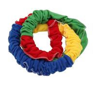 NOLITOY Banda Elástica para Actividades al Aire Libre para Cuerda de Estiramiento de 24 M Equipo Cooperativo de Ejercicios y Juegos Grupales Cuerda Elástica Colorida para Trabajo