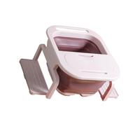 NOLITOY Bañera Plegable para Pies con Masaje Rodillo Cubo Portátil para Remojo y Pedicura Soporte Estable para Familiar y Viajes Color Aleatorio Color Aleatorio