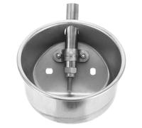 NOLITOY Bebedero Automático Acero Inoxidable para Ganado y Cerdos Cuenco de Agua de Resistente la Corrosión Diseño Antigoteo y Ahorro de Agua para Ovejas y Terneros