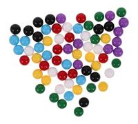 NOLITOY Bolitas de Plástico Sólidas de 10 MM 70 Piezas Multicolor para Matemáticas Canicas Pequeñas Educativas para Contar Juego y Decoración Aula y Hogar