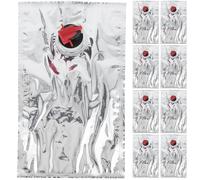 NOLITOY Bolsa dispensadora de Vino Reutilizable con válvula Tipo ala 1L Pack de 10 Unidades Bolsa para Bebidas líquidas portátil Segura y para Uso Exteriores y hogar