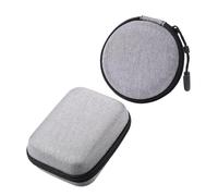 NOLITOY Bolsa Organizadora de Micrófono y Auriculares de EVA Resistente Set 2 Piezas 8X8X3 14X10X4 CM Estuche Portátil para Almacenamiento de Productos Electrónicos y Accesorios de