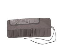 NOLITOY Bolsa Organizadora para Brochas de Maquillaje de Viaje Ligera y Gran Capacidad con Correa para Vacaciones y Uso Diario